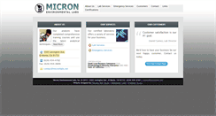 Desktop Screenshot of micronlabs.net